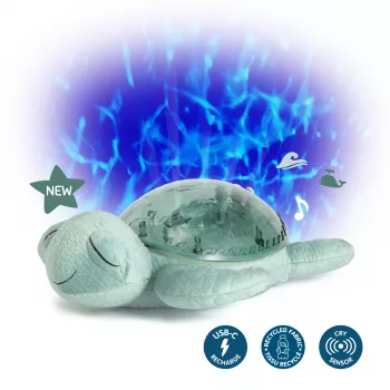 Cloud B Tranquil Turtle groen rustgevend nachtlampje en projector