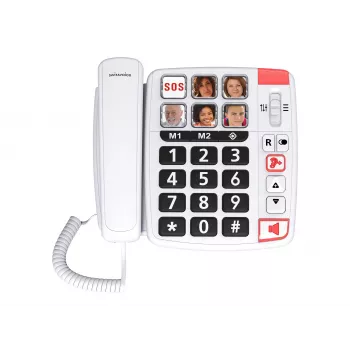 Alcatel Swissvoice Xtra 1110 vaste telefoon met snoer wit