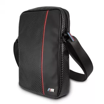 BMW tabletsleeve 8 inch Carbon Red Stripe zwart