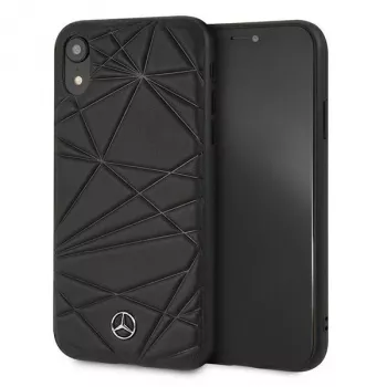 Mercedes-Benz MEPERHCI61QGLBK iPhone XR zwarte hardcase Twister