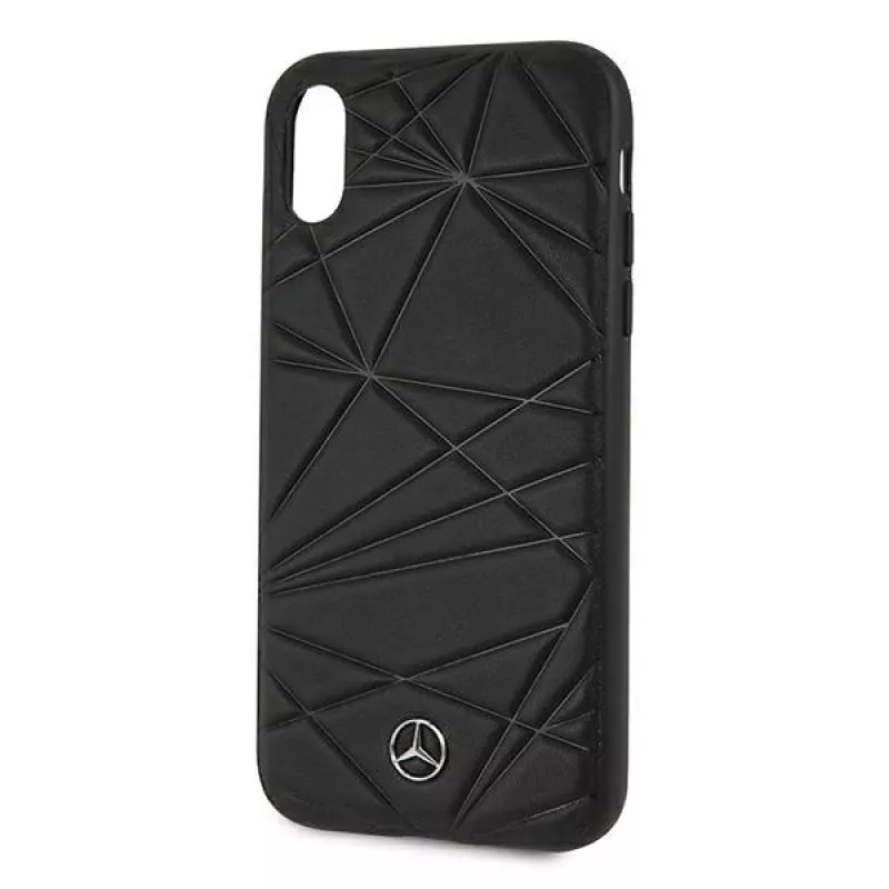 Mercedes-Benz MEPERHCI61QGLBK iPhone XR zwarte hardcase Twister