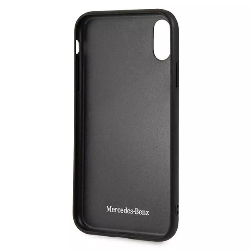 Mercedes-Benz MEPERHCI61QGLBK iPhone XR zwarte hardcase Twister