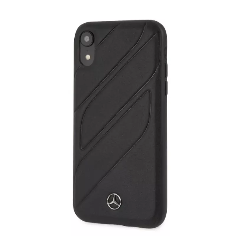 Mercedes-Benz MEHCI61THLBK New Organic I hardcase voor Apple iPhone Xr - zwart