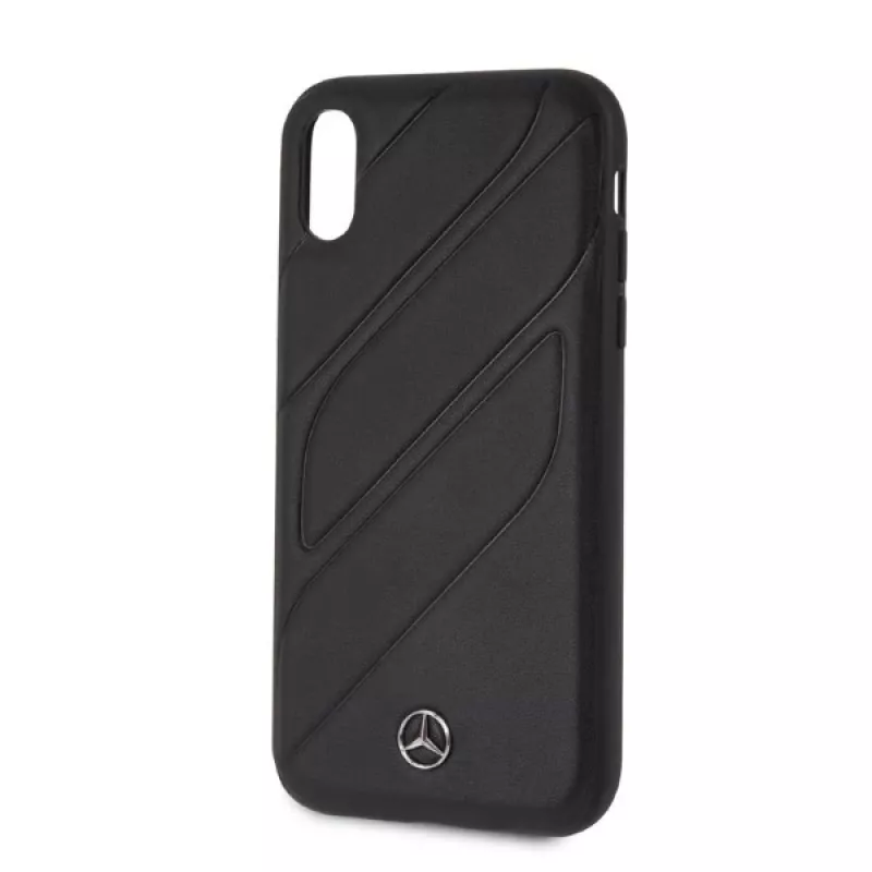 Mercedes-Benz MEHCI61THLBK New Organic I hardcase voor Apple iPhone Xr - zwart