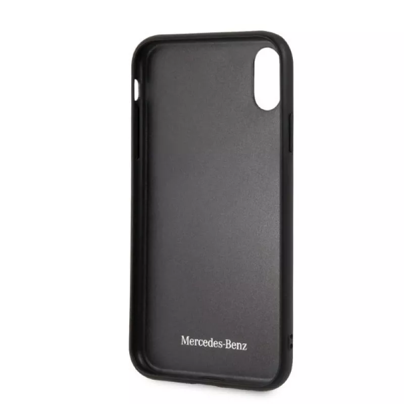 Mercedes-Benz MEHCI61THLBK New Organic I hardcase voor Apple iPhone Xr - zwart