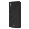 Mercedes-Benz New Organic I hardcase voor Apple iPhone XS Max - zwart