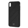 Mercedes-Benz New Organic I hardcase voor Apple iPhone XS Max - zwart