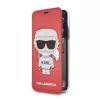 Karl Lagerfeld KLFLBKPXKSCORE iPhone X/XS bookcase rood Karl Space Cosmonaut