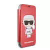 Karl Lagerfeld KLFLBKPXKSCORE iPhone X/XS bookcase rood Karl Space Cosmonaut