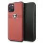 Ferrari Off Track leren hardcase voor Apple iPhone 11 Pro - rood
