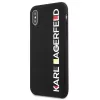 Karl Lagerfeld KLHCPXBHWHBK iPhone X/XS hardcase zwart glanzend Bauhaus