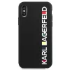 Karl Lagerfeld KLHCPXBHWHBK iPhone X/XS hardcase zwart glanzend Bauhaus