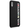 Karl Lagerfeld KLHCPXBHWHBK iPhone X/XS hardcase zwart glanzend Bauhaus