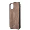 Mercedes-Benz Wood Line Walnut hardcase voor Apple iPhone 11 Pro Max - bruin