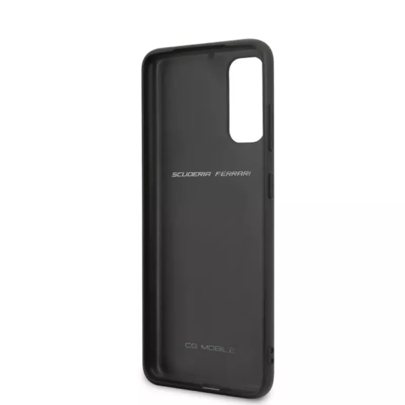 Ferrari hardcase FEHQUHCS62RE Heritage voor Samsung Galaxy S20, rood