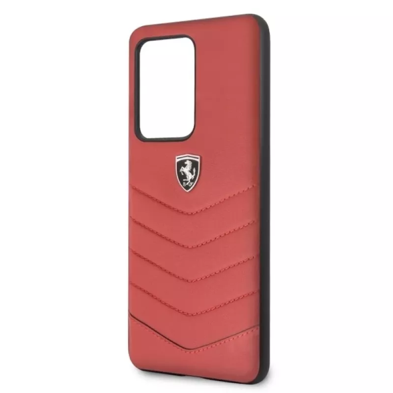 Ferrari hardcase FEHQUHCS69RE voor Samsung Galaxy S20 Ultra G988, Red Heritage