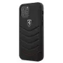 Ferrari Off Track Quilted Hardcase voor Apple iPhone 12 Pro Max 6,7 inch zwart