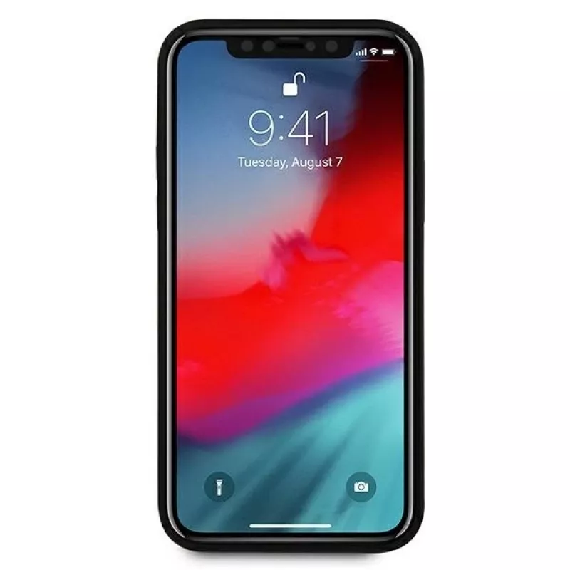 Ferrari Off Track Quilted Hardcase voor Apple iPhone 12 Pro Max 6,7 inch zwart
