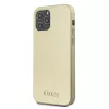 Guess GUHCP12LIGLGO Hardcase voor iPhone 12 Pro Max 6,7 inch Gold Iridescent