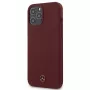 Mercedes-Benz Silicone Line Hard Case voor Apple iPhone 12 Pro Max 6,7 inch rood