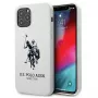 U.S. POLO ASSN. Silicone Collection iPhone 12/12 Pro 6,1 inch witte siliconen hoes