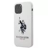 U.S. POLO ASSN. Silicone Collection iPhone 12/12 Pro 6,1 inch witte siliconen hoes