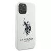 U.S. POLO ASSN. Silicone Collection iPhone 12/12 Pro 6,1 inch witte siliconen hoes