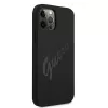 Guess Script Vintage hard case voor Apple iPhone 12 Pro Max 6,7 inch zwart