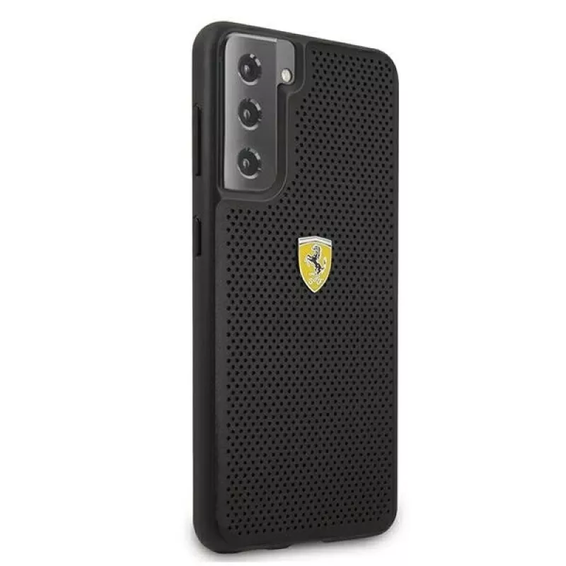 Ferrari FESPEHCS21MBK S21+ G996 zwarte hardcase On Track Perforated