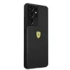 Ferrari FESPEHCS21LBK S21 Ultra G996 zwarte hardcase On Track Perforated
