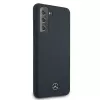 Mercedes-Benz Silicone Line hardcase voor Samsung Galaxy S21 - blauw