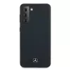 Mercedes-Benz Silicone Line hardcase voor Samsung Galaxy S21 - blauw