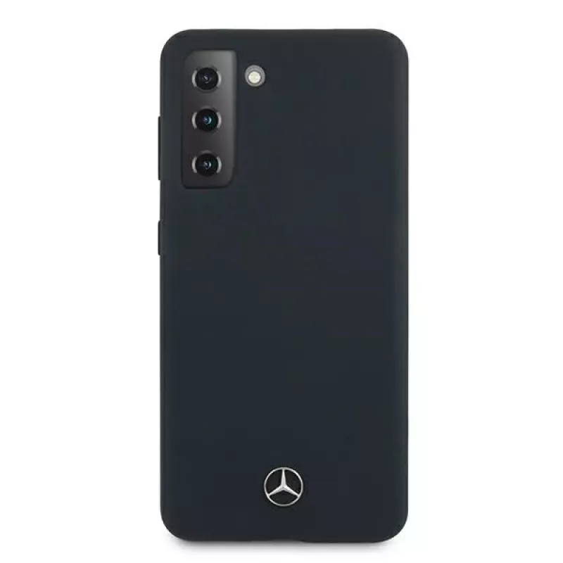 Mercedes-Benz Silicone Line hardcase voor Samsung Galaxy S21 - blauw