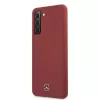 Mercedes-Benz Silicone Line hard case voor Samsung Galaxy S21 (SM-G991) - rood