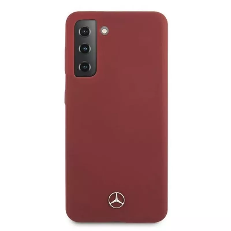 Mercedes-Benz Silicone Line hard case voor Samsung Galaxy S21 (SM-G991) - rood