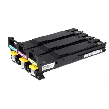 Konica Minolta A0DKJ52 originele tonercartridge multipack cyaan, magenta, geel (3-pack) voor magicolor 4650DN, 4650EN, 4690MF