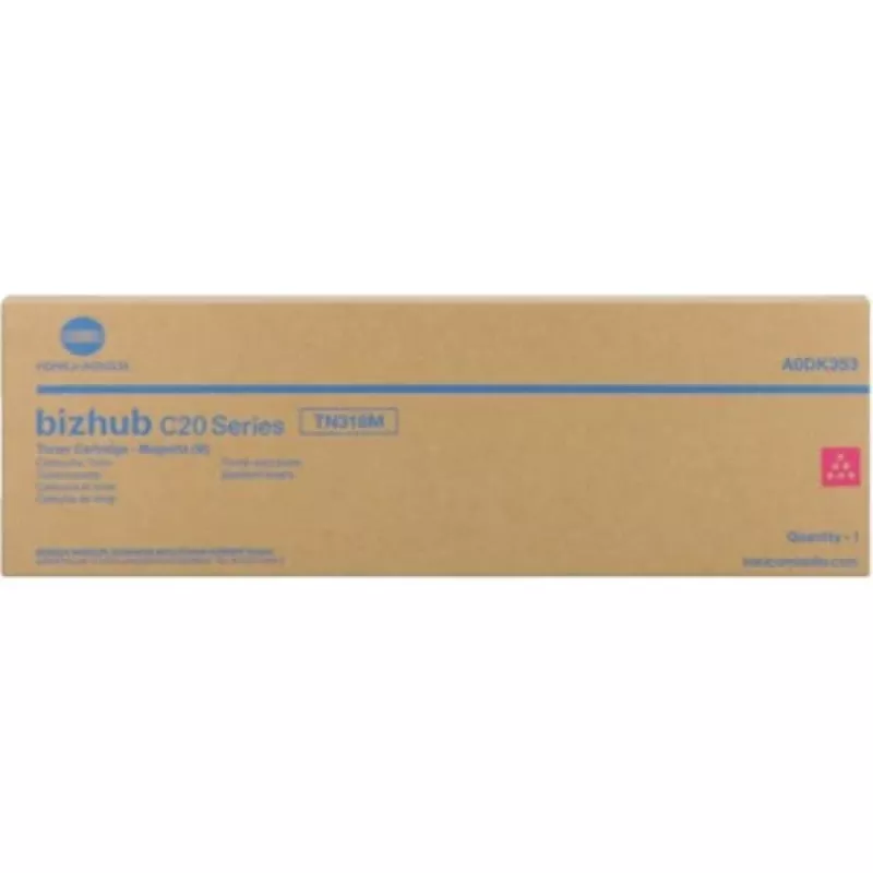 Konica Minolta TN-318C originele tonercartridge cyaan A0DK453