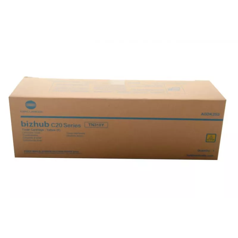 Konica Minolta TN-318C originele tonercartridge cyaan A0DK453