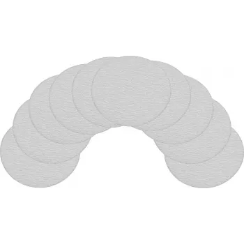 HAZET 9033-5-04/10 reserve-schuurpads, korrel 320, 76,2 mm, 10 stuks