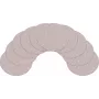 HAZET 9033-5-06/10 reserve-schuurpads, korrel 600, 76,2 mm, 10 stuks