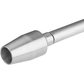 HAZET venturi-mondstuk 9040LG-3-01 voor persluchtpistolen, zwart, POM