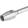 HAZET venturi-mondstuk 9040LG-3-01 voor persluchtpistolen, zwart, POM