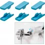 HAZET 762-018/6 set beschermbekken 180 mm aluminium met rubberen inzetstukken