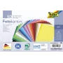Folia fotokarton assorti kleuren 300 g/m² 50 vel A4