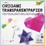Folia transparant vouwpapier 20 x 20 cm, 20 vel, 42 g/m², helder