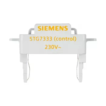 Siemens DELTA 5TG7333 LED-lichtinzetstuk 230 V, oranje