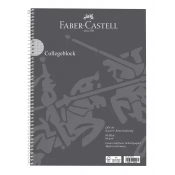 FABER-CASTELL College Block geruit DIN A4 met rand