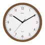 MAUL 9051476 quartz wandklok 30 cm x 5 cm hout (donker) wit
