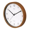 MAUL 9051476 quartz wandklok 30 cm x 5 cm hout (donker) wit