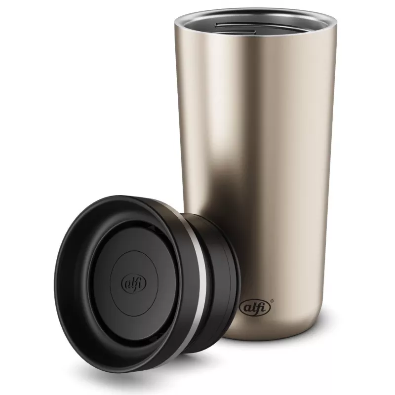 ALFI isoleerbeker Coffee Mug zilver 380 ml